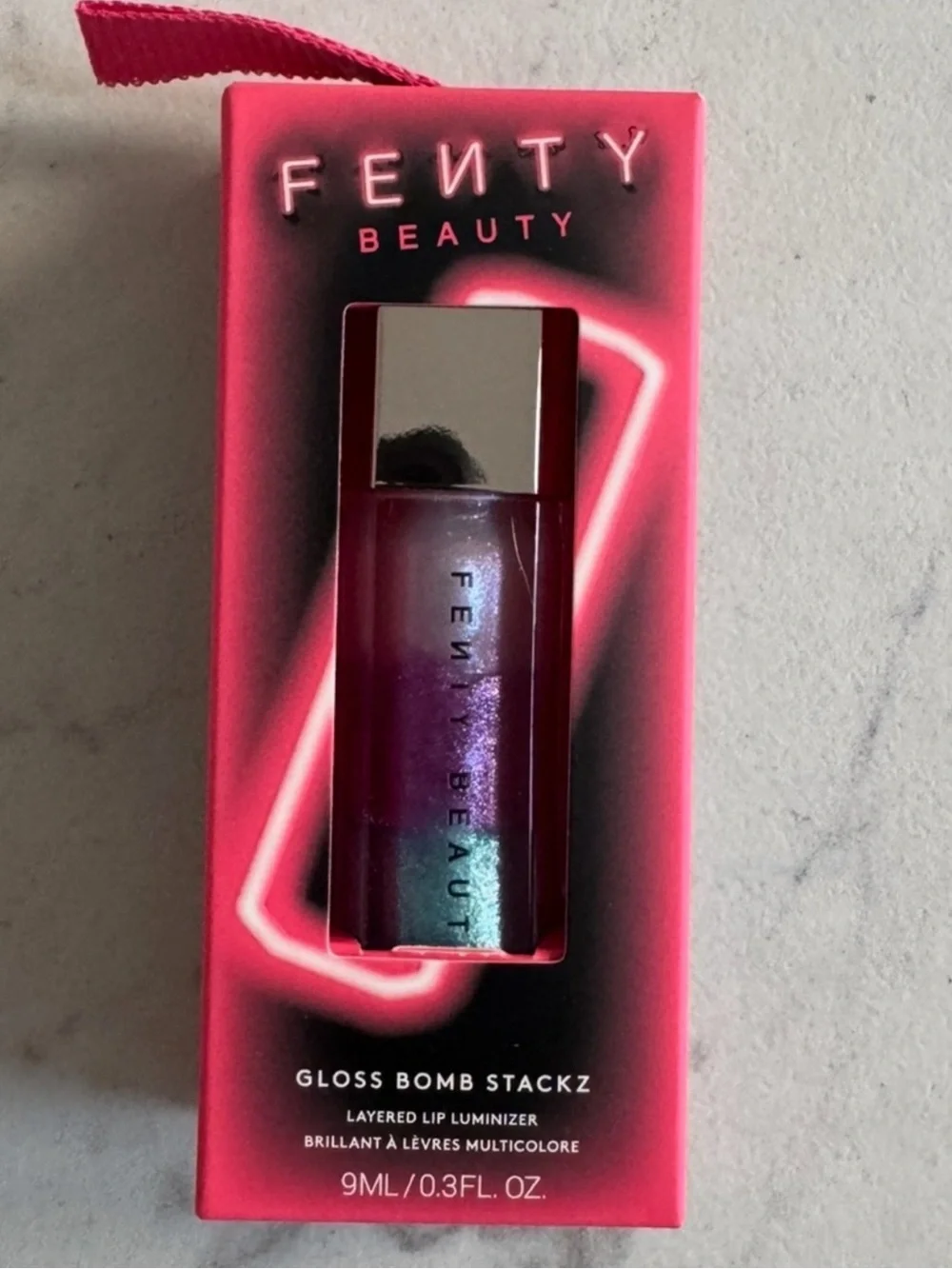 FENTY BEAUTY LIMITED EDITION GLOSS BOMB STACKZ LAYERED LIP LUMINIZER